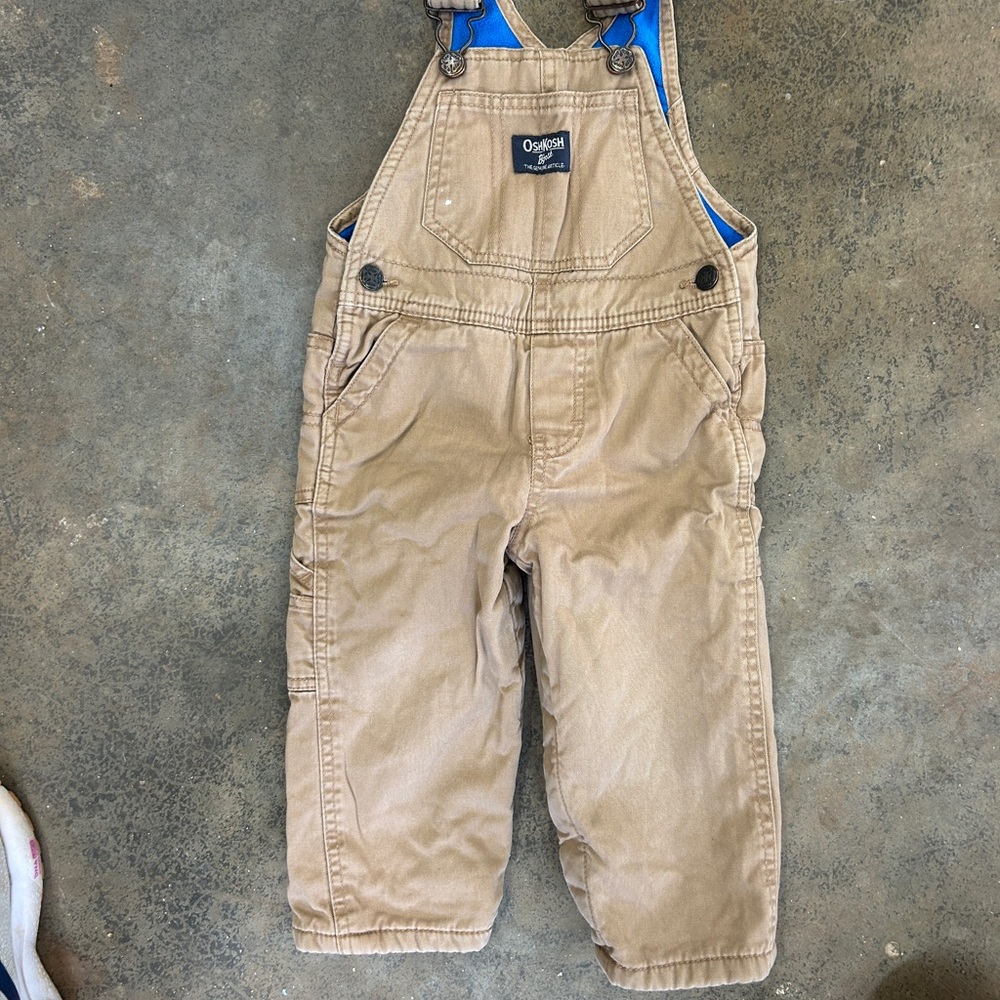 OshKosh B'gosh Fleece Lined Overalls